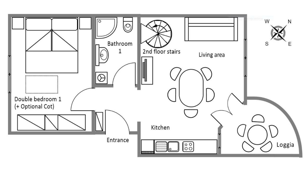 Pino Apartman Póla Kültér fotó